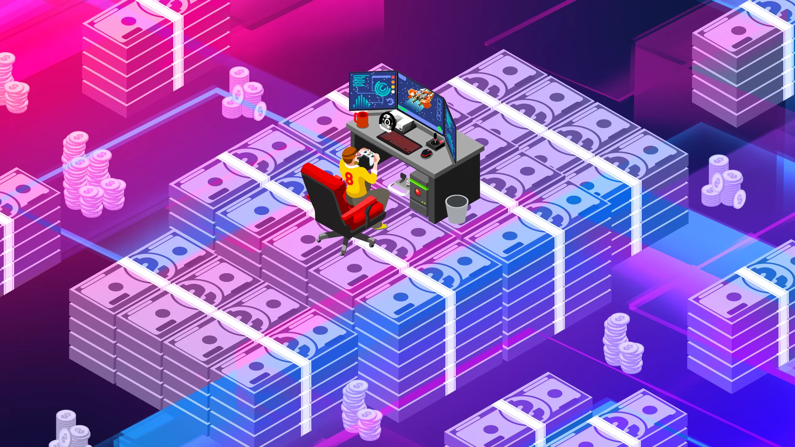 high volume gaming economics
